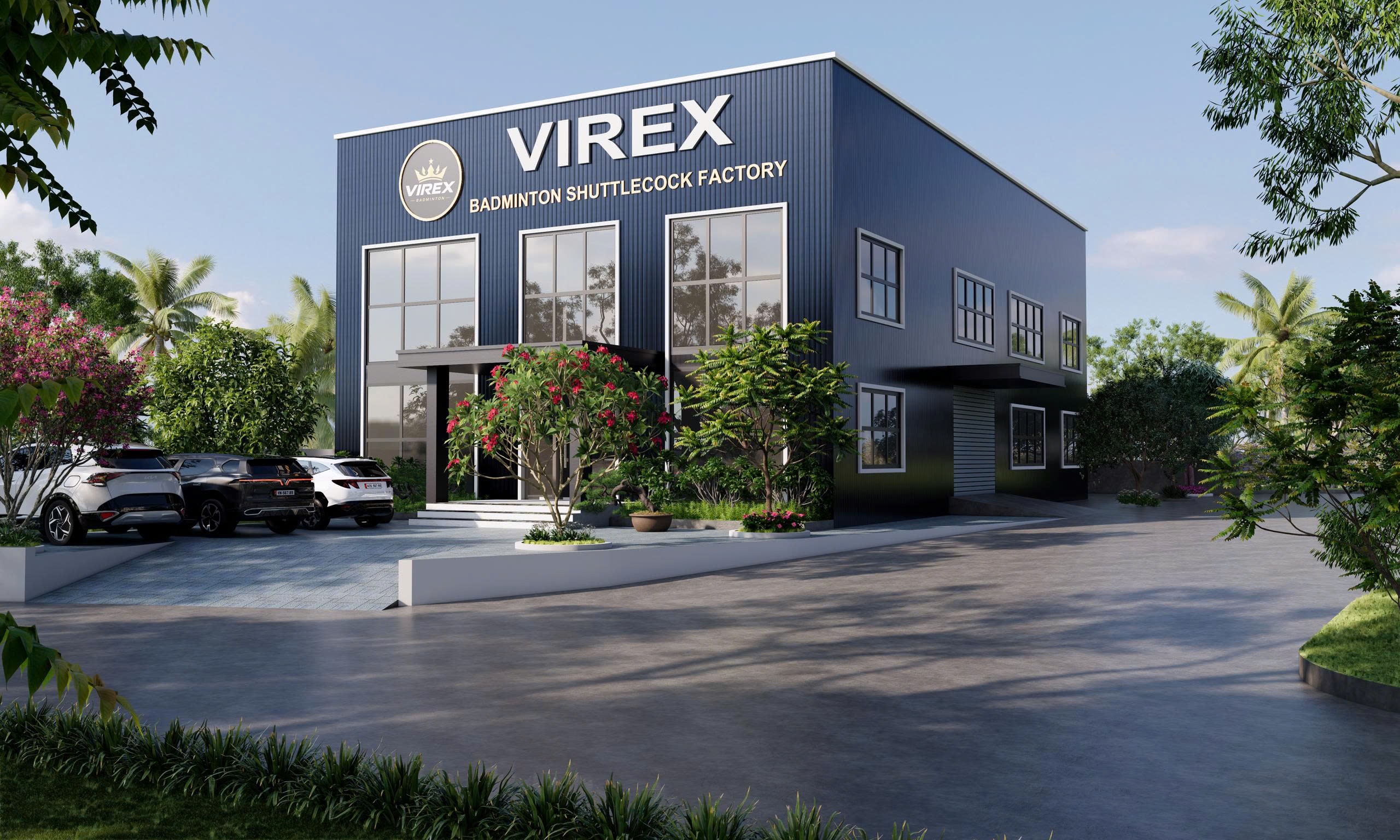 Phối cảnh tổng thể nhà máy VIREX trong tương lai