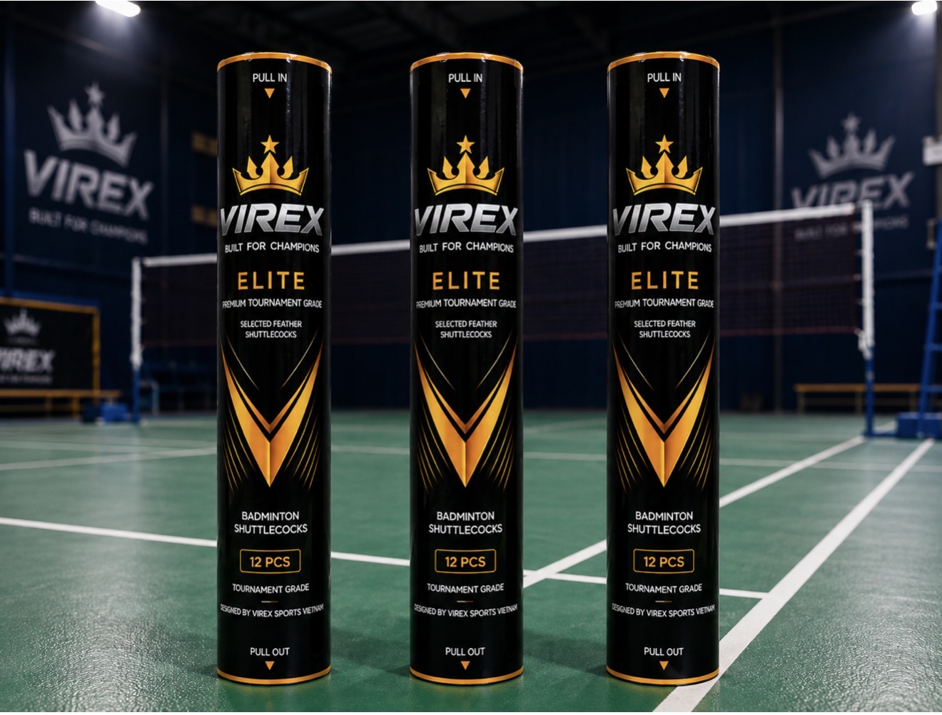 Ống cầu lông VIREX Elite 12 quả